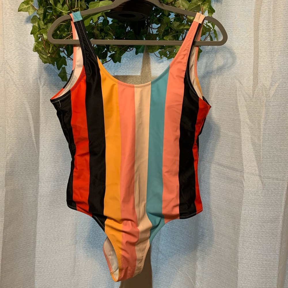 ☆ multi-color low back one piece